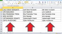 Merubah Huruf Kecil ke Besar di Excel